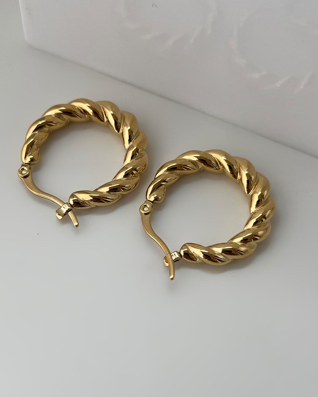 گوشواره پیچی زنانه Tosh