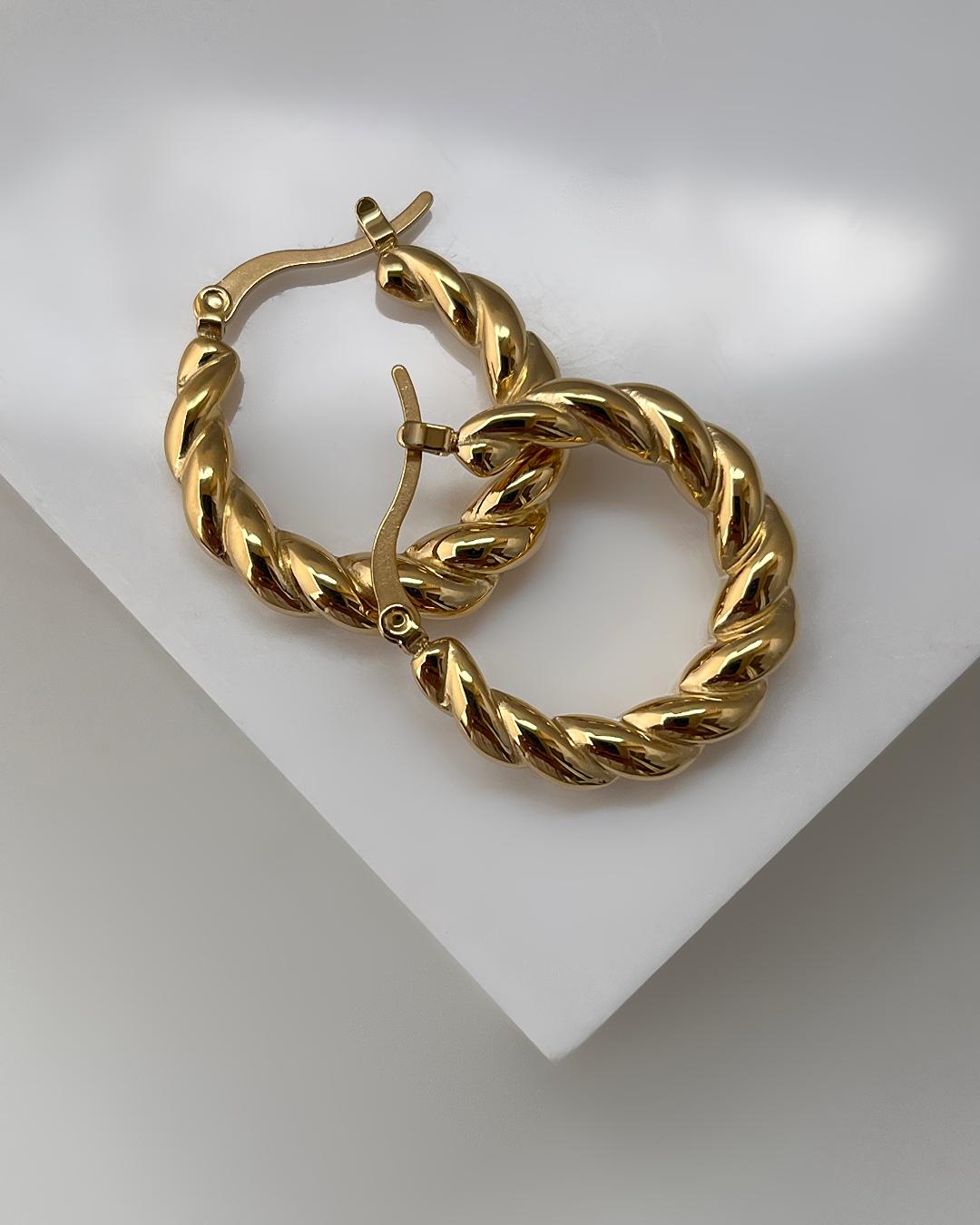 گوشواره پیچی زنانه Tosh