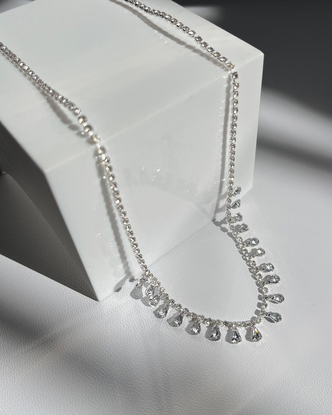 گردنبند شاین فول نگین زنانه I am