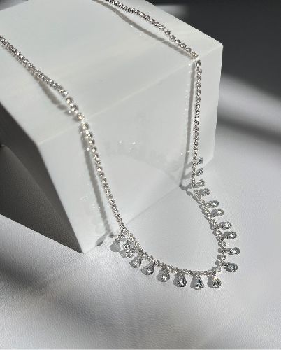 گردنبند شاین فول نگین زنانه I am