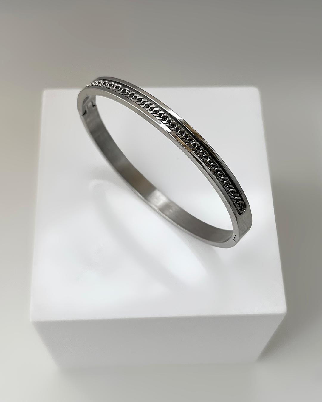 دست بند بنگل استیل زنانه Parfois