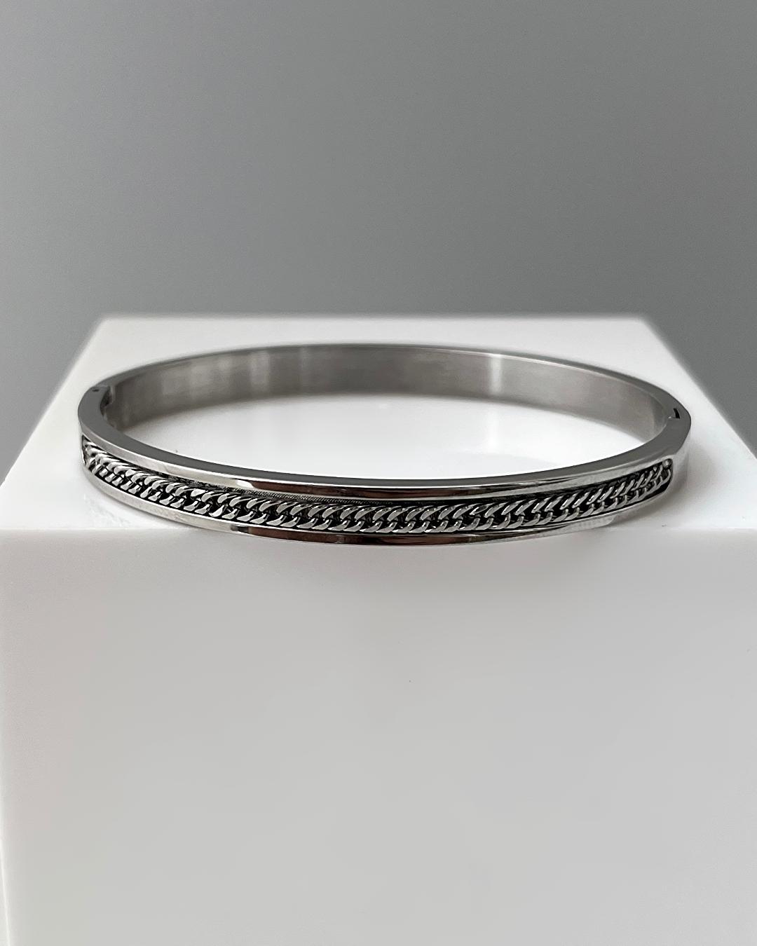 دست بند بنگل استیل زنانه Parfois