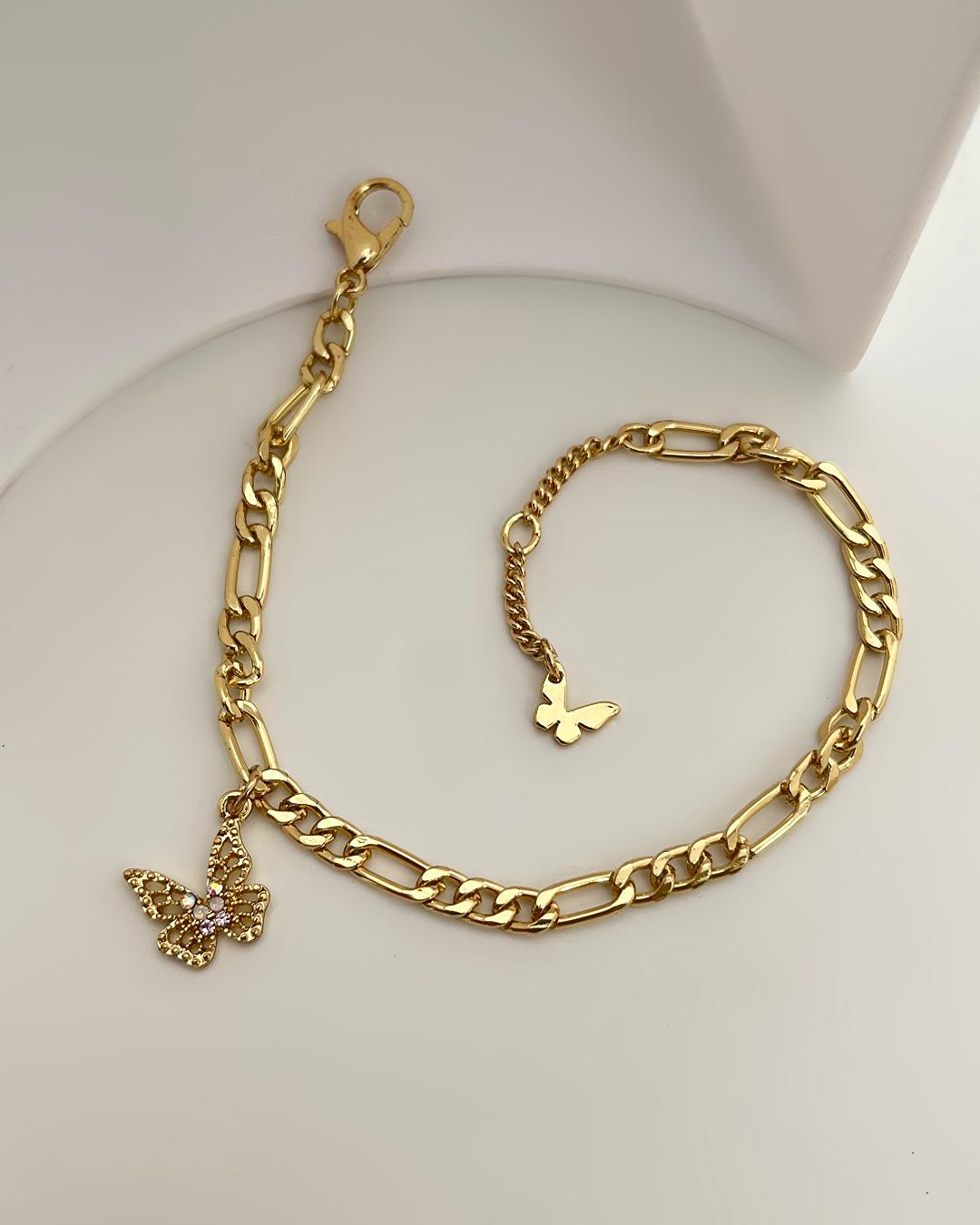 دست بند پروانه زنانه Six