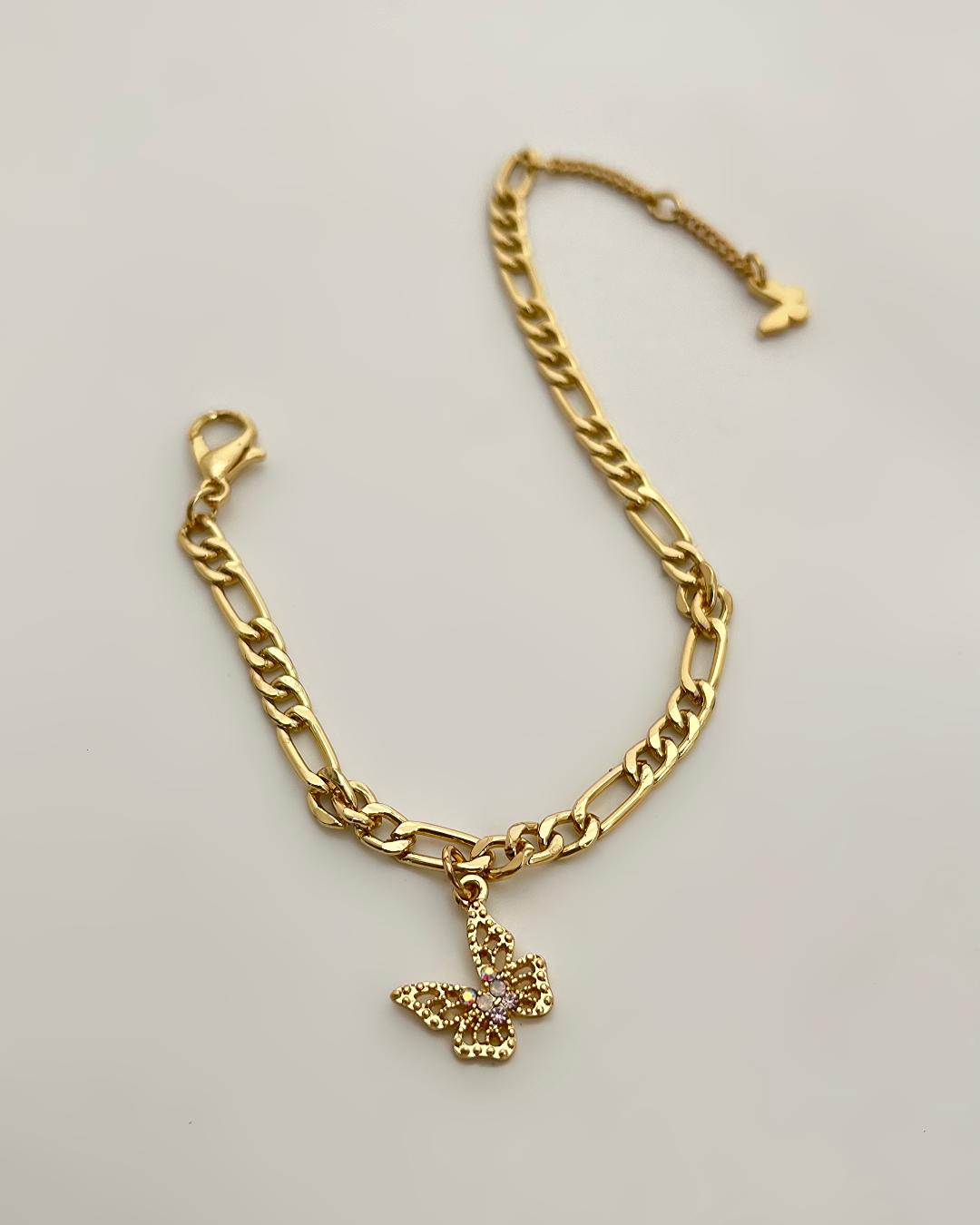 دست بند پروانه زنانه Six