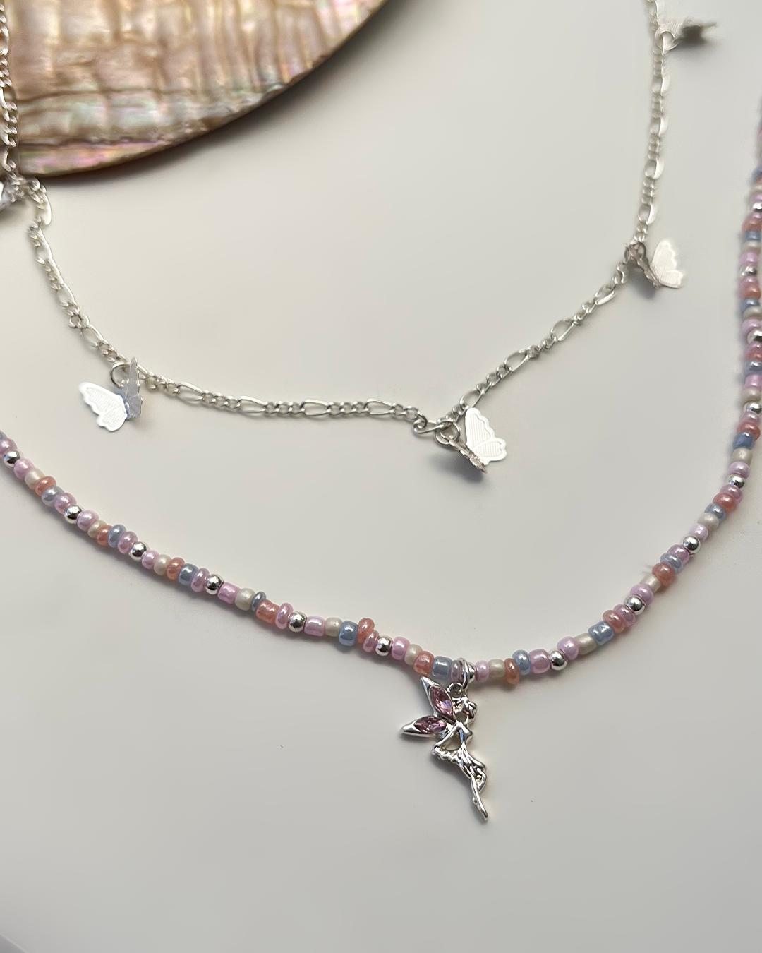 گردنبند پروانه زنانه Six