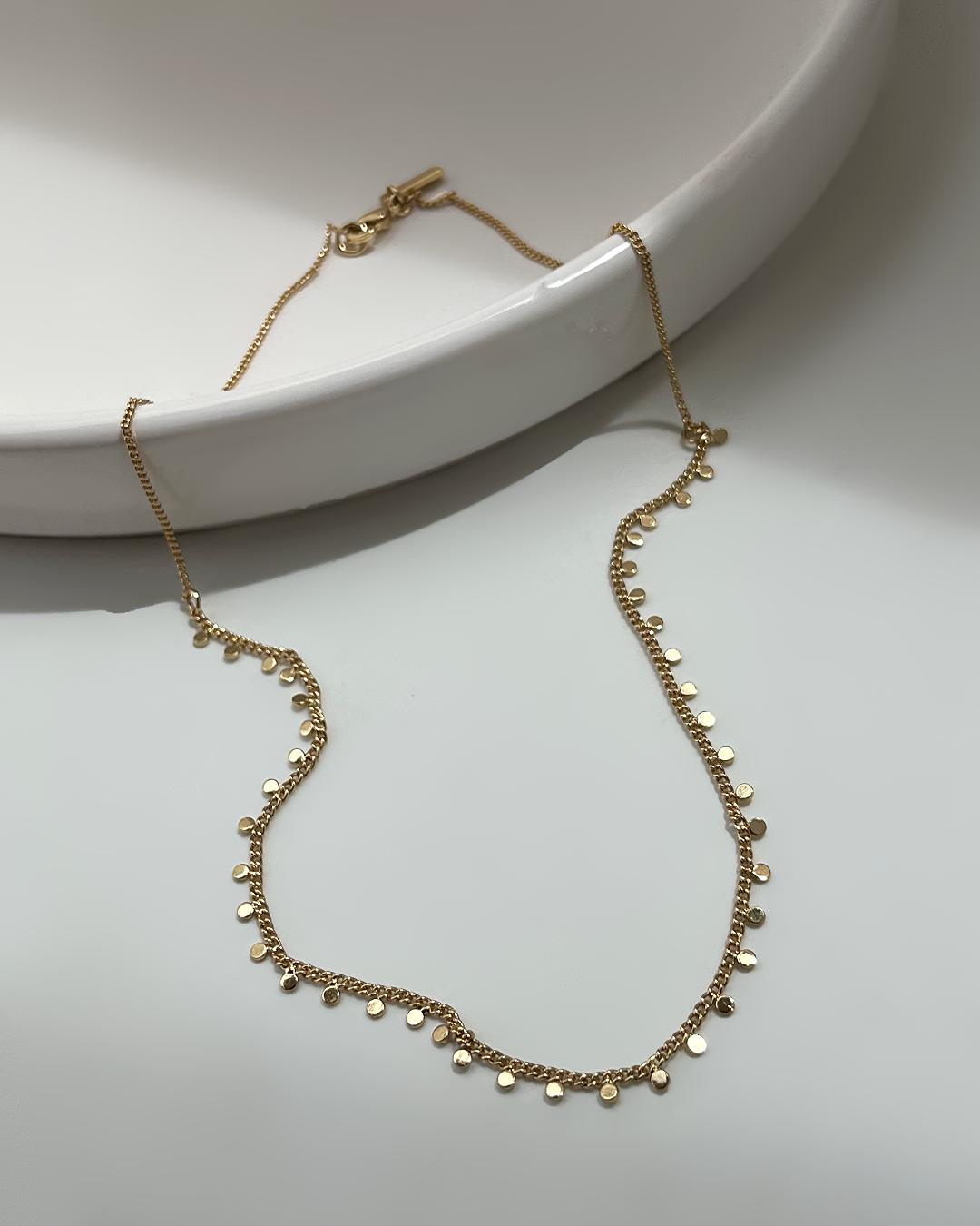 گردنبند سکه ریز زنانه Tosh