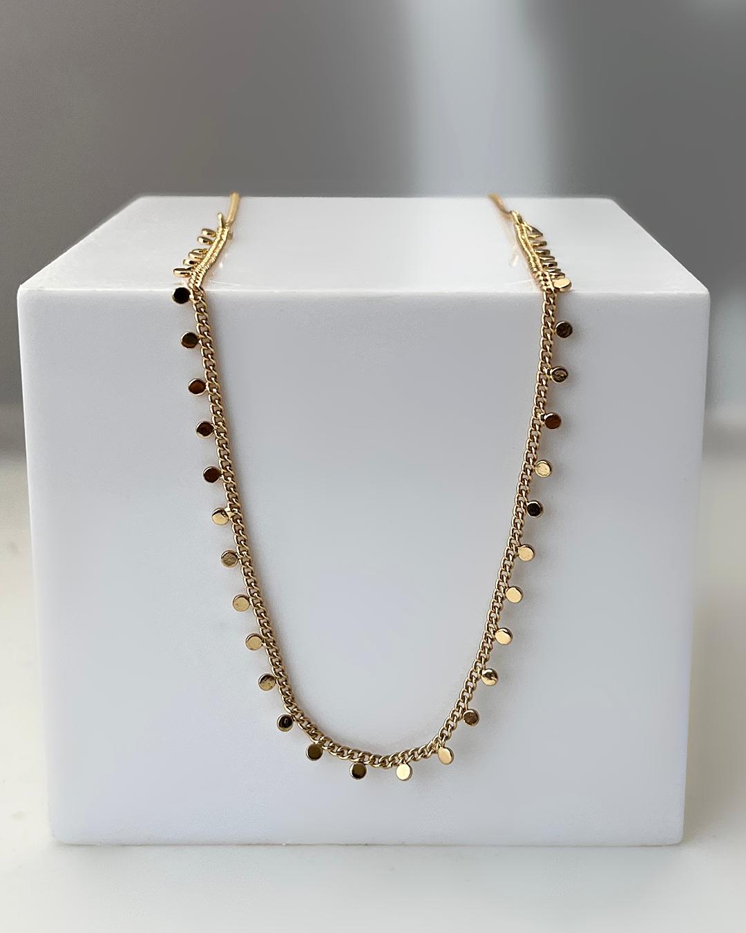 گردنبند سکه ریز زنانه Tosh