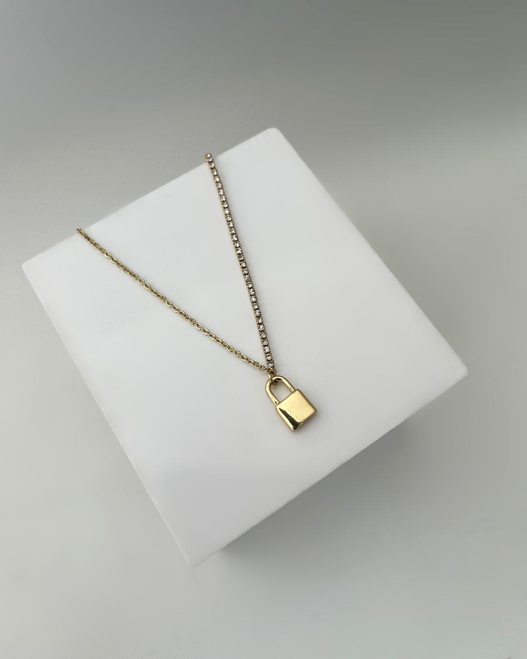 گردنبند قفلی زنانه Tosh