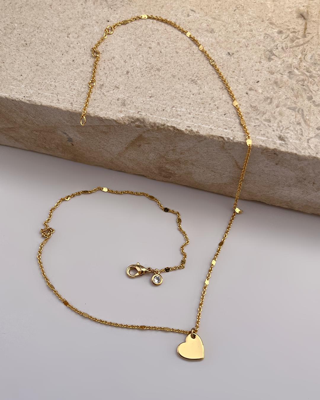 گردنبند قلبی زنانه FreeBrand