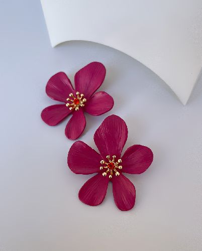 گوشواره گل زنانه I AM