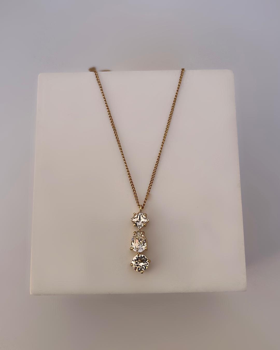 گردنبند نگینی زنانه C&A