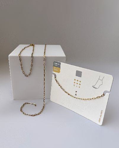 پا بند کارتیه ریز زنانه Six