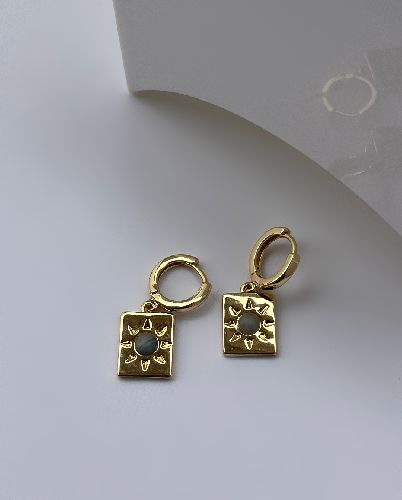 گوشواره خورشید حلقه ای زنانه Tosh