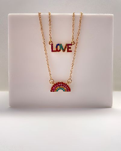 گردنبند دوستی مولتی کالر زنانه Freebrand