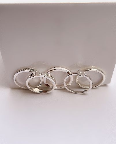 انگشتر پک ۵ عددی زنانه Freebrand