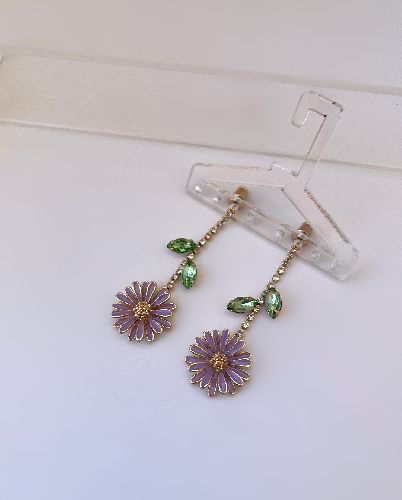 گوشواره بابونه زنانه I am