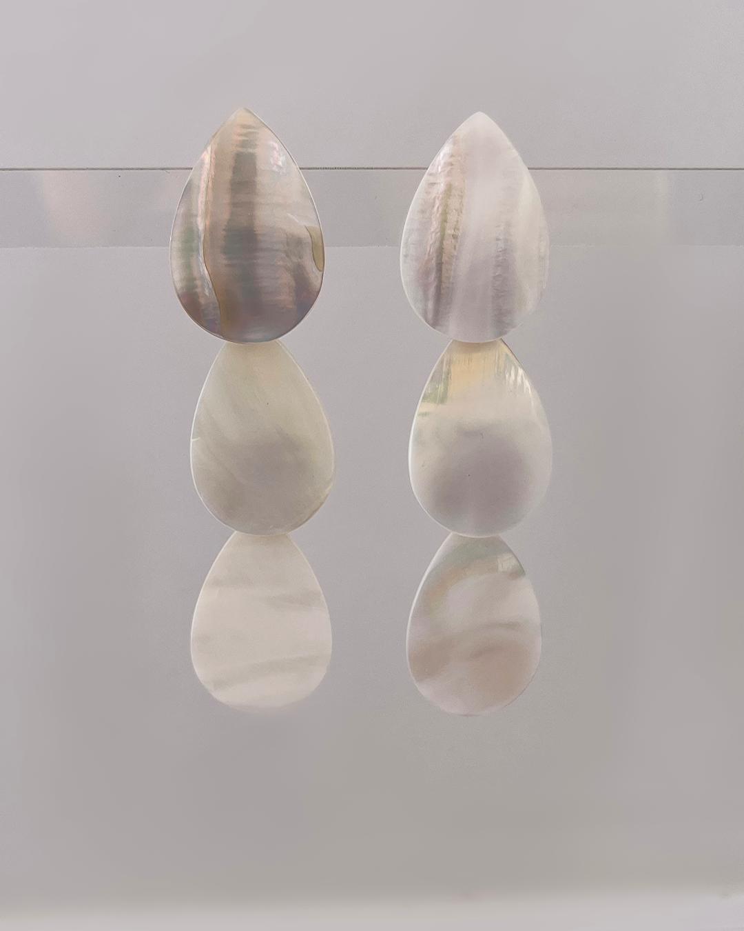 گوشواره صدفی زنانه Tosh