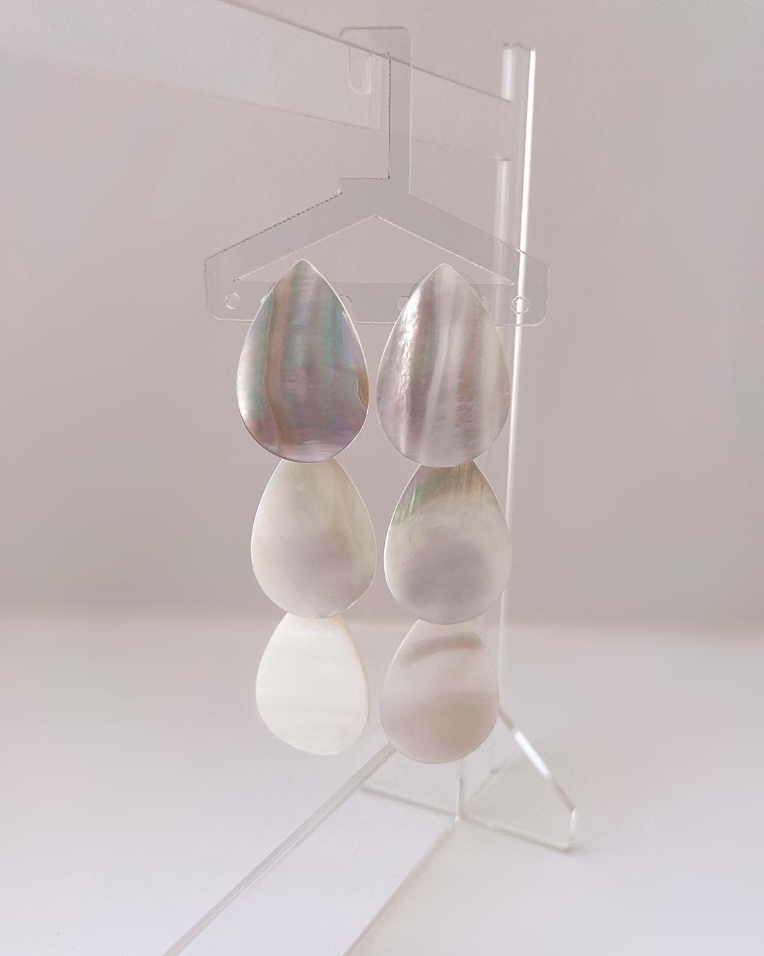 گوشواره صدفی زنانه Tosh