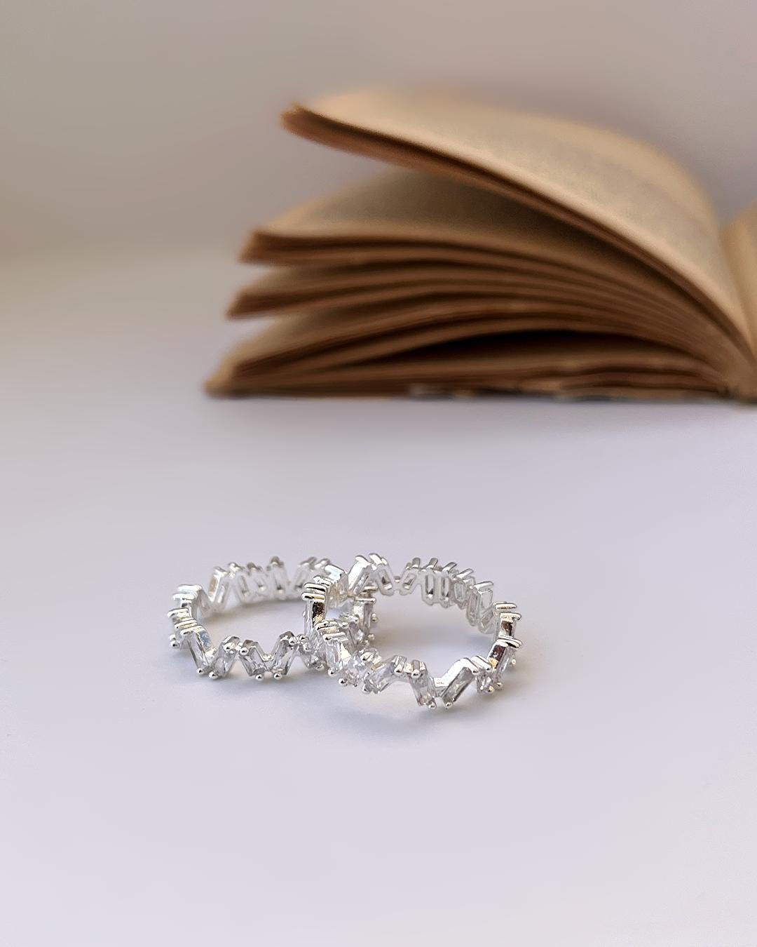 انگشتر ابدیت فول نگین زنانه FreeBrand