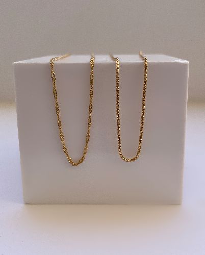 گردنبند طرح طلا زنانه Six