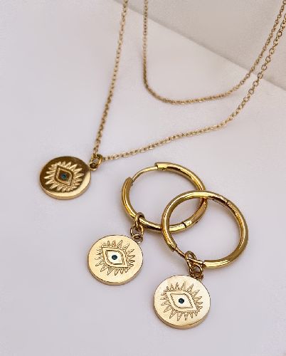 ست بدلیجات چشم نظر زنانه Tosh