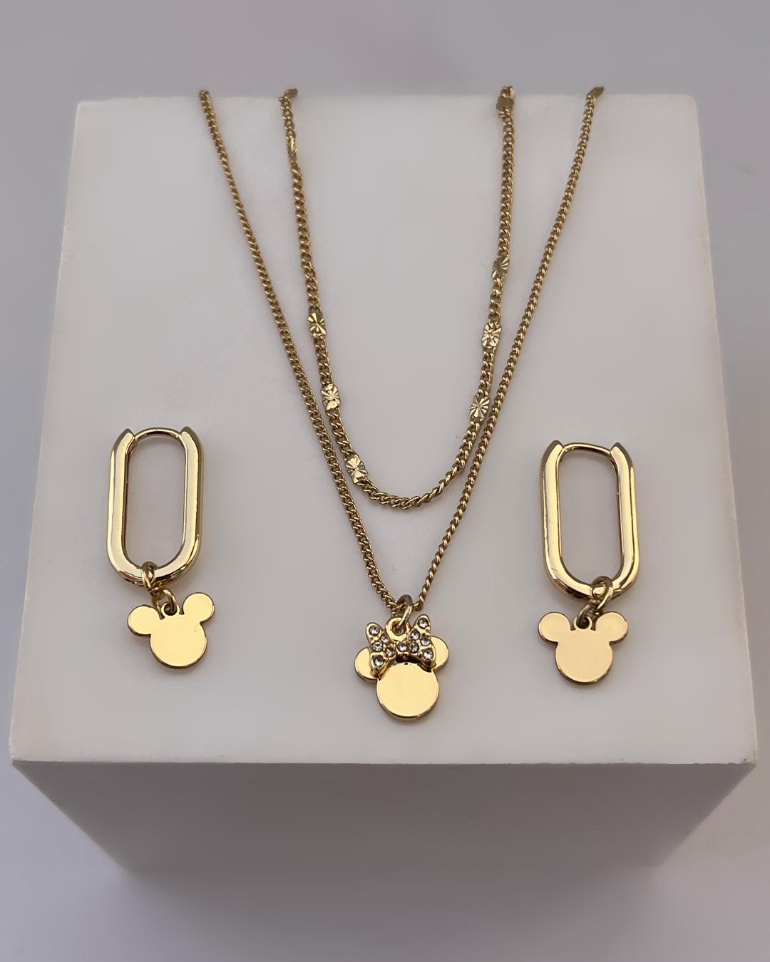 ست بدلیجات دیزنی (مینی ماوس) زنانه Six