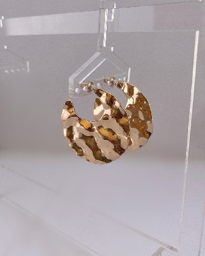 گوشواره ماه چکشی زنانه I am