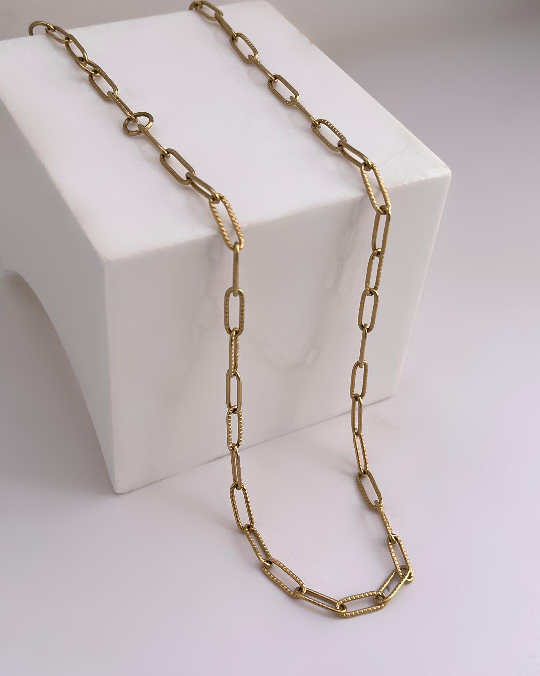 گردنبند هرمس استیل زنانه Tosh